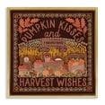 thumbnail image 1 of Stupell Industries Rustic Lodge Autumn Harvest Wishes Gold Floating Frame Canvas Art, 25 x 25, by Laura Marshall, 1 of 8