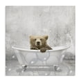 thumbnail image 1 of Stupell Industries Rustic Lodge Baby Bear Bath Time Canvas Art, 17 x 17, by Kim Allen, 1 of 7