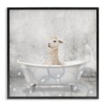 thumbnail image 1 of Stupell Industries Rustic Lodge Baby Llama Bath Time Black Framed Giclee Art, 24 x 24, by Kim Allen, 1 of 7