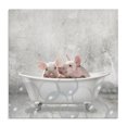 thumbnail image 1 of Stupell Industries Rustic Lodge Baby Piglets Bath Time Canvas Art, 17 x 17, by Kim Allen, 1 of 7