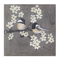 thumbnail image 1 of Stupell Industries Rustic Lodge Bird Pair on Branch Canvas Art, 17 x 17, by Jade Reynolds, 1 of 8
