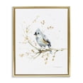 thumbnail image 1 of Stupell Industries Rustic Lodge Blue Jay Perched Nature Gold Floating Frame Canvas Art, 25 x 31, by Kelley Talent, 1 of 7