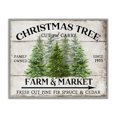 thumbnail image 1 of Stupell Industries Rustic Lodge Farm & Market Christmas Gray Framed Giclee Art, 14 x 11, by Creatif Belle, 1 of 8