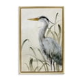 thumbnail image 1 of Stupell Industries Rustic Lodge Heron with Traditional Grasses Gold Floating Frame Canvas Art, 17 x 25, by Jacob Q, 1 of 8