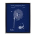 thumbnail image 1 of Stupell Industries Rustic Lodge Hose Reel Blueprint Black Floating Frame Canvas Art, 17 x 21, by Karl Hronek, 1 of 8