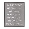 thumbnail image 1 of Stupell Industries Rustic Lodge Inspirational Office Phrases Black Framed Giclee Art, 16 x 20, by Lil' Rue, 1 of 8