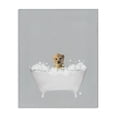 thumbnail image 1 of Stupell Industries Rustic Lodge Lion Blue Bath Cute Canvas Art, 16 x 20, by Leah Straatsma, 1 of 7