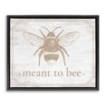 thumbnail image 1 of Stupell Industries Rustic Lodge Meant To Bee Rustic Border Black Floating Frame Canvas Art, 21 x 17, by Lettered and Lined, 1 of 8