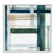 thumbnail image 1 of Stupell Industries Rustic Lodge Modern Woven Pattern White Framed Giclee Art, 17 x 17, by Grace Popp, 1 of 8