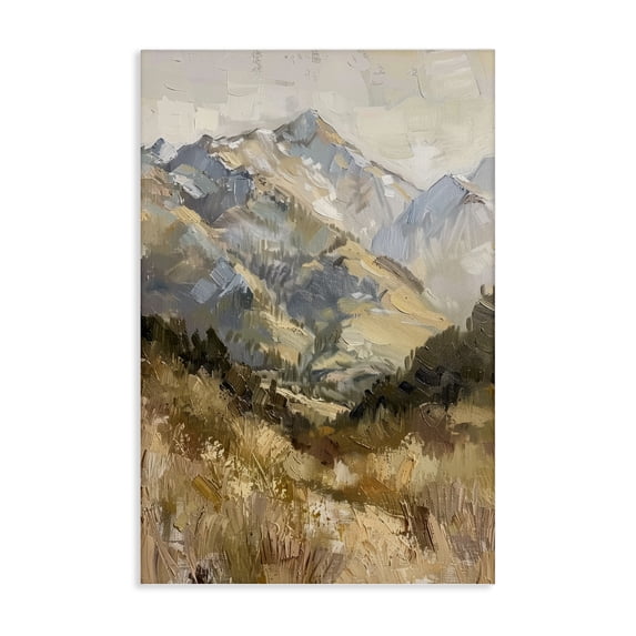 Stupell Industries Rustic Lodge Rugged Valley View Canvas Art, 20 x 30, by Petals Prints Design