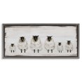 thumbnail image 1 of Stupell Industries Rustic Lodge Rustic Country Sheep Herd Gray Floating Frame Canvas Art, 31 x 14, by Lil' Rue, 1 of 8