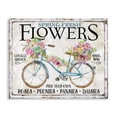 thumbnail image 1 of Stupell Industries Rustic Lodge Spring Fresh Flowers & Bike Canvas Art, 20 x 16, by Creatif Belle, 1 of 8