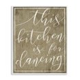thumbnail image 1 of Stupell Industries Rustic Lodge This Kitchen is For Dancing White Framed Giclee Art, 24 x 30, by Lil' Rue, 1 of 7