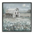 thumbnail image 1 of Stupell Industries Rustic Lodge Traditional Barn & Meadow Black Framed Giclee Art, 12 x 12, by Sally Swatland, 1 of 8