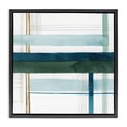 thumbnail image 1 of Stupell Industries Rustic Lodge Woven Green Hue Pattern Black Floating Frame Canvas Art, 18 x 18, by Grace Popp, 1 of 8