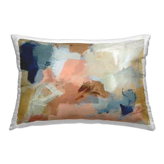 Stupell Industries Rustic Neutrals Painting Decorative Printed Throw Pillow Design by Victoria Barnes .