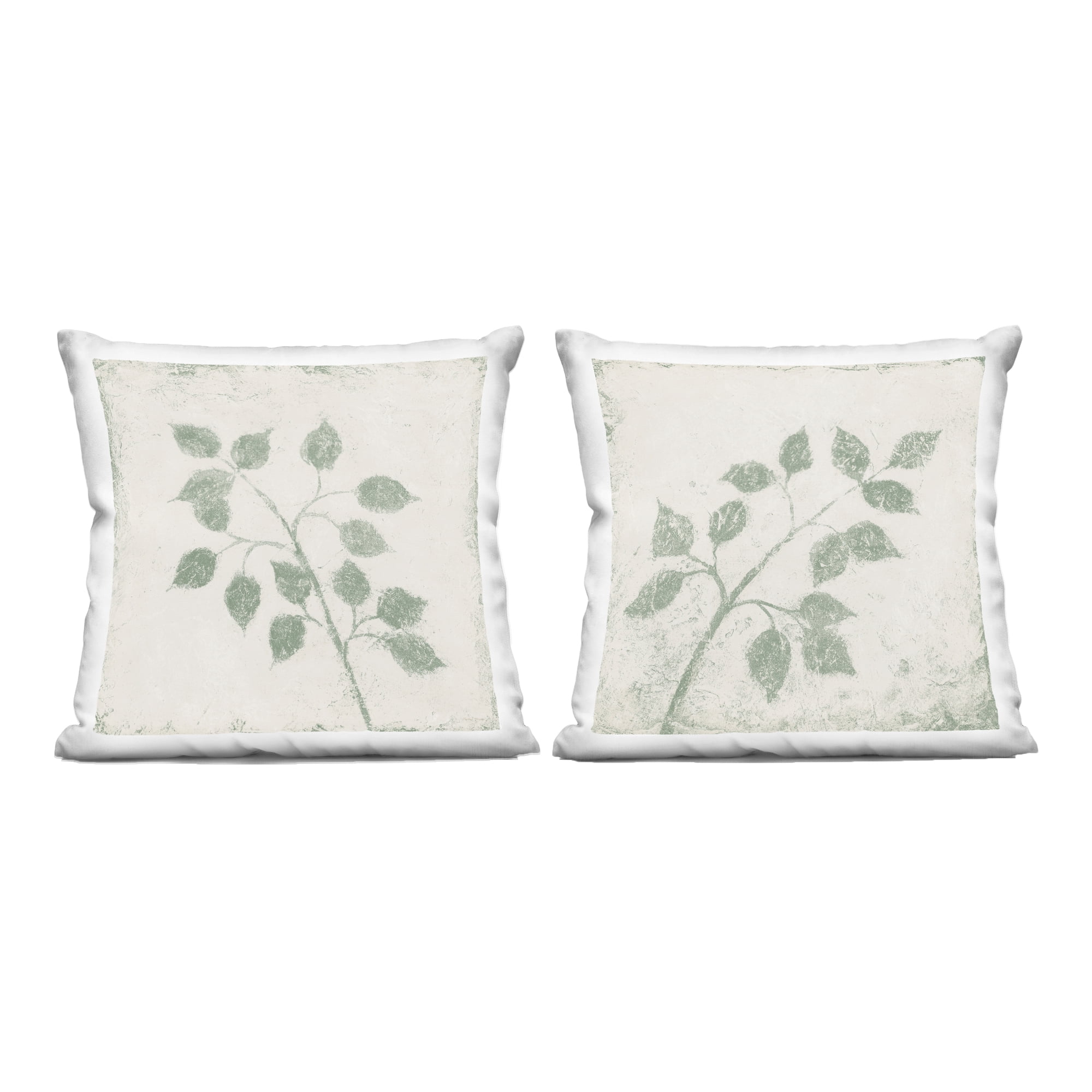 Stupell Industries Rustic November Leaves 2 Piece Decorative Printed Throw Pillow Set, design by Michael Marcon