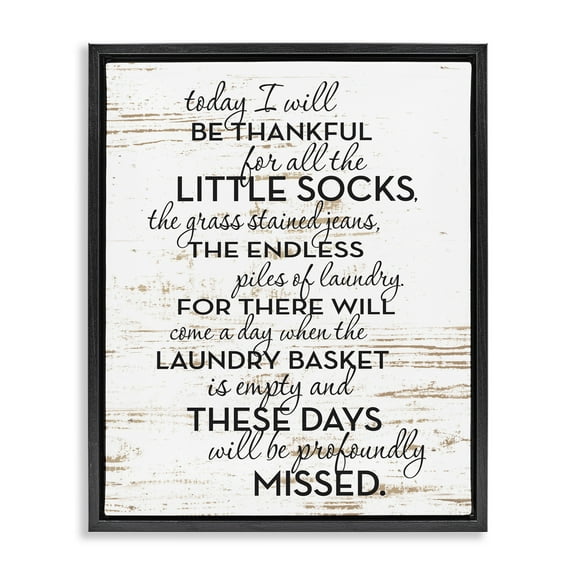 Stupell Industries Rustic Parenthood Phrase Inspirational Painting Black Floater Framed Canvas Art Print Wall Art, 17 x 21