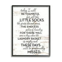 Stupell Industries Rustic Parenthood Phrase Inspirational Painting Black Framed Art Print Wall Art, 11 x 14