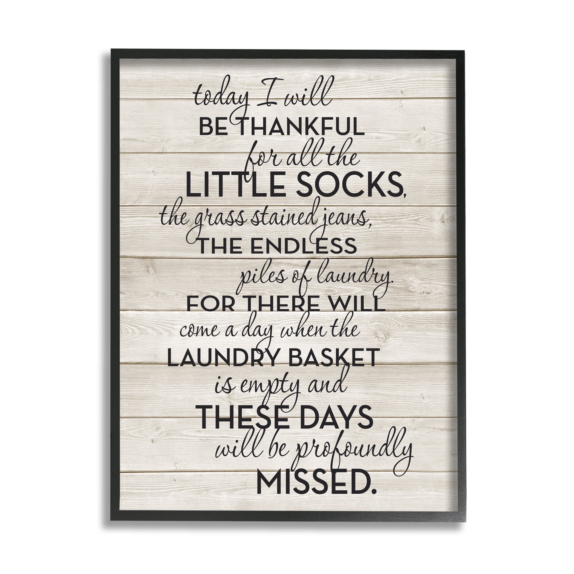 Stupell Industries Rustic Parenting Phrase Inspirational Painting Black Framed Art Print Wall Art, 11 x 14