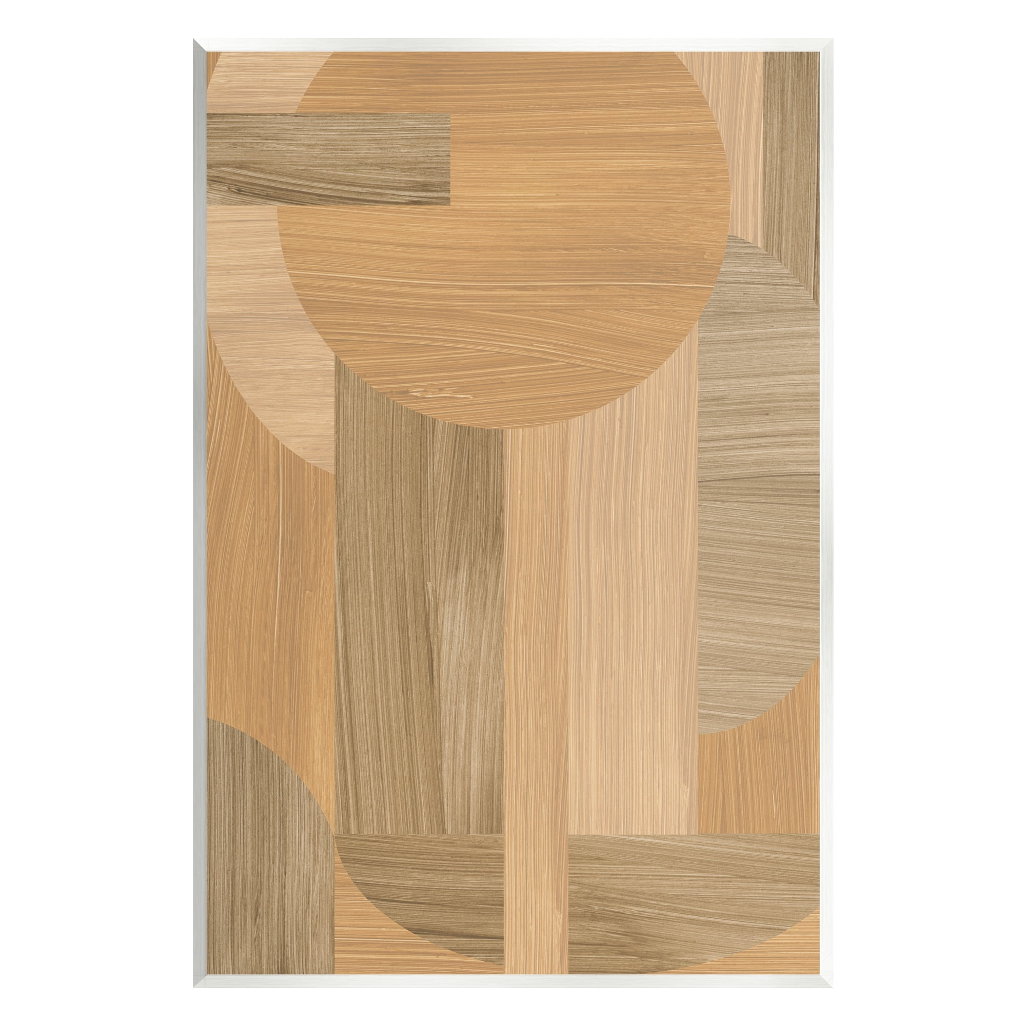Stupell Industries Rustic Patterned Shapes Abstract Painting Unframed Art Print Wall Art, 13 x 19