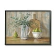 thumbnail image 1 of Stupell Industries Rustic Pears Still Life Food & Beverage Painting Black Framed Art Print Wall Art, 14 x 11, 1 of 8