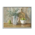thumbnail image 1 of Stupell Industries Rustic Pears Still Life Food & Beverage Painting Gray Framed Art Print Wall Art, 30 x 24, 1 of 8