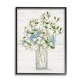 thumbnail image 1 of Stupell Industries Rustic Planked Dogwood Bouquet Botanical & Floral Painting Black Framed Art Print Wall Art, 11 x 14, 1 of 9