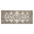 thumbnail image 1 of Stupell Industries Rustic Sanctuary Text with Paisley Country Pattern Canvas Wall Art by Daphne Polselli, 1 of 5