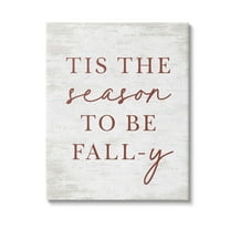 Stupell Industries Rustic Seasonal Fall Holiday Painting Gallery Wrapped Canvas Art Print Wall Art, 16 x 20