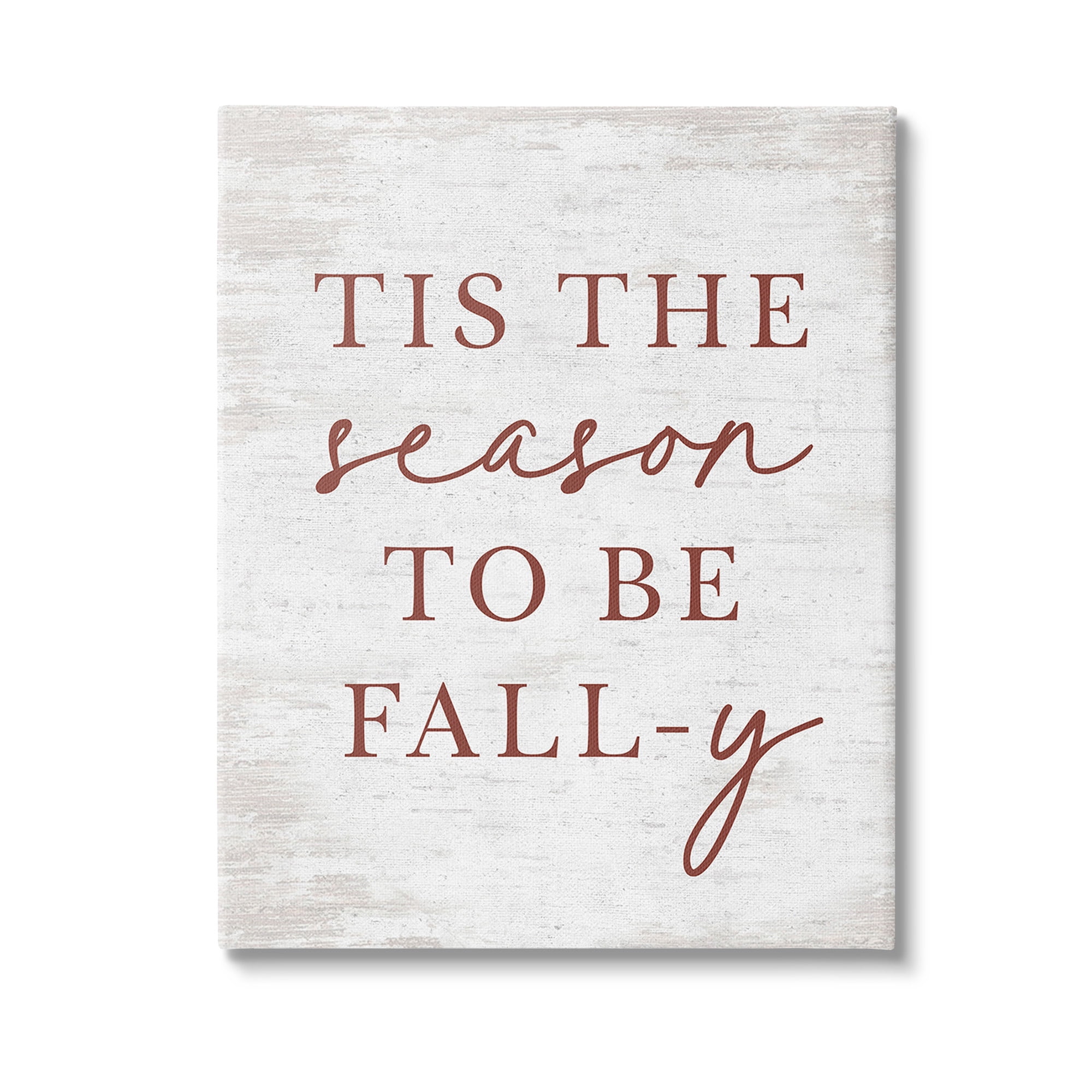 Stupell Industries Rustic Seasonal Fall Holiday Painting Gallery Wrapped Canvas Art Print Wall Art, 30 x 40