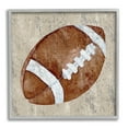 thumbnail image 1 of Stupell Industries Rustic Sports Football Abstract Painting Gray Framed Art Print Wall Art, 24 x 24, 1 of 9