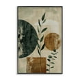thumbnail image 1 of Stupell Industries Contemporary Rustic Sprigs & Shapes Black Framed Giclee Art, 12 x 18, by LSR Design Studio, 1 of 8