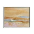 thumbnail image 1 of Stupell Industries Rustic Tan Abstraction Abstract Painting White Framed Art Print Wall Art, 30 x 24, 1 of 9