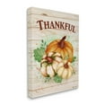 thumbnail image 1 of Stupell Industries Rustic Thankful Text Colorful Pumpkin Harvest Canvas Design by Sheri Hart, 1 of 5