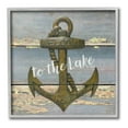 thumbnail image 1 of Stupell Industries Rustic Welcome Anchor Nature Painting Gray Framed Art Print Wall Art, 24 x 24, 1 of 9