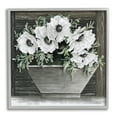 thumbnail image 1 of Stupell Industries Rustic White Anemone Flower Blossoms Overhanging Planter Painting Gray Framed Art Print Wall Art, Design by Cindy Jacobs, 1 of 7