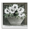 thumbnail image 1 of Stupell Industries Rustic White Anemone Flower Blossoms Overhanging Planter Painting White Framed Art Print Wall Art, Design by Cindy Jacobs, 1 of 7