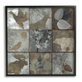 thumbnail image 1 of Stupell Industries Rustic Woodland Animal Square Collage Brown Grey Forest, 17 x 30, Design by Sophie 6, 1 of 7