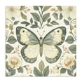 thumbnail image 1 of Stupell Industries Bohemian Sage Butterfly and Florals Canvas Art, 17 x 17, by Petals Prints Design, 1 of 8