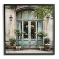 thumbnail image 1 of Stupell Industries Sage French Doors Travel & Places Photography Black Framed Art Print Wall Art, 12 x 12, 1 of 9