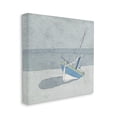 thumbnail image 1 of Stupell Industries Sailboat at Beach Coast Muted Nautical Ship, 30 x 30, Designed by Ynon Mabat, 1 of 6