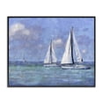 thumbnail image 1 of Stupell Industries Sailing Day Sailboats Landscape Painting Black Framed Art Print Wall Art, 30 x 24, 1 of 10