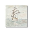 thumbnail image 1 of Stupell Industries Sailing Fishing Boat High Tide Open Sea,24 x 24, Design by Patricia Pinto, 1 of 5