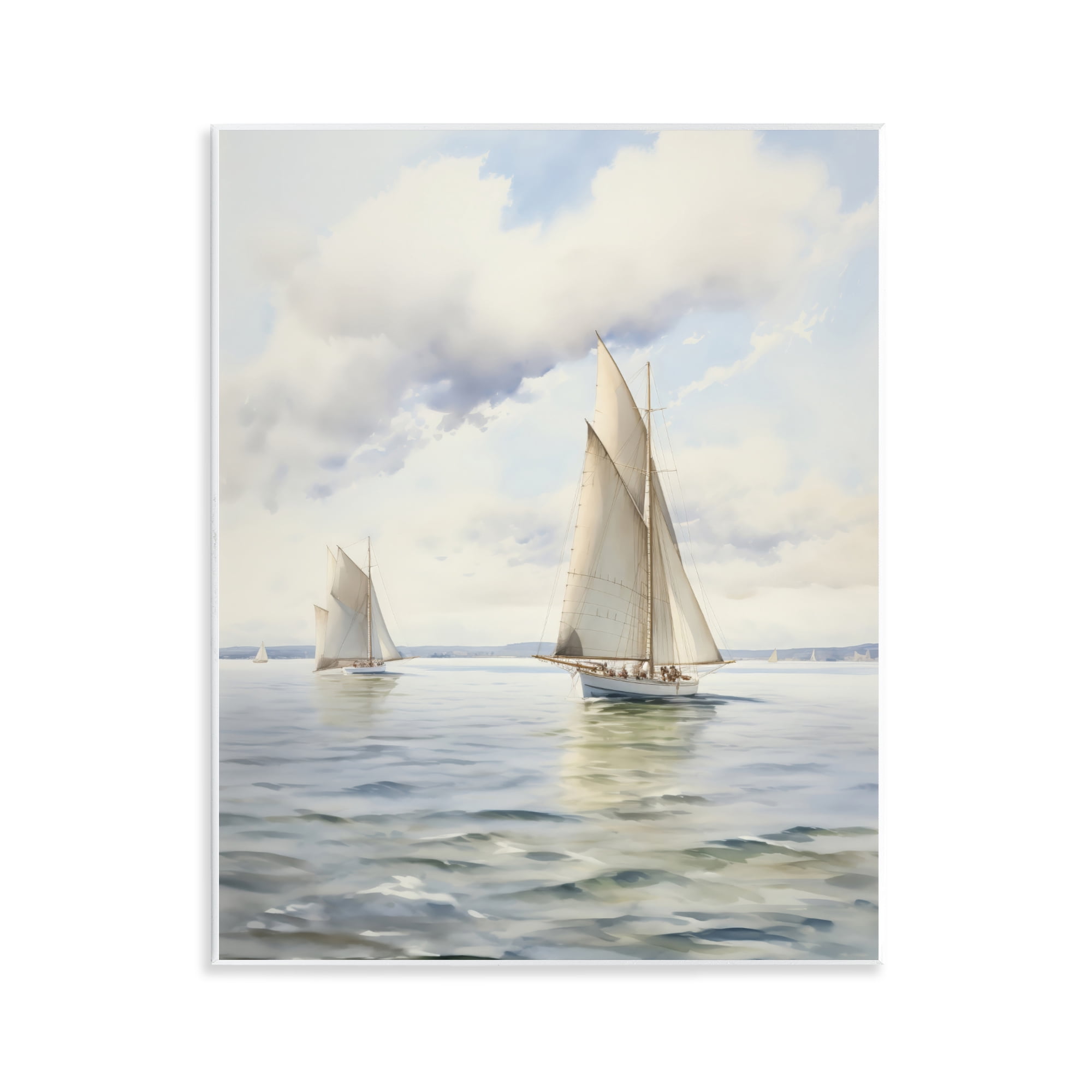 Stupell Industries Sailing Toward a Tranquil Horizon Wall Plaque Art, design by LSR Design Studio