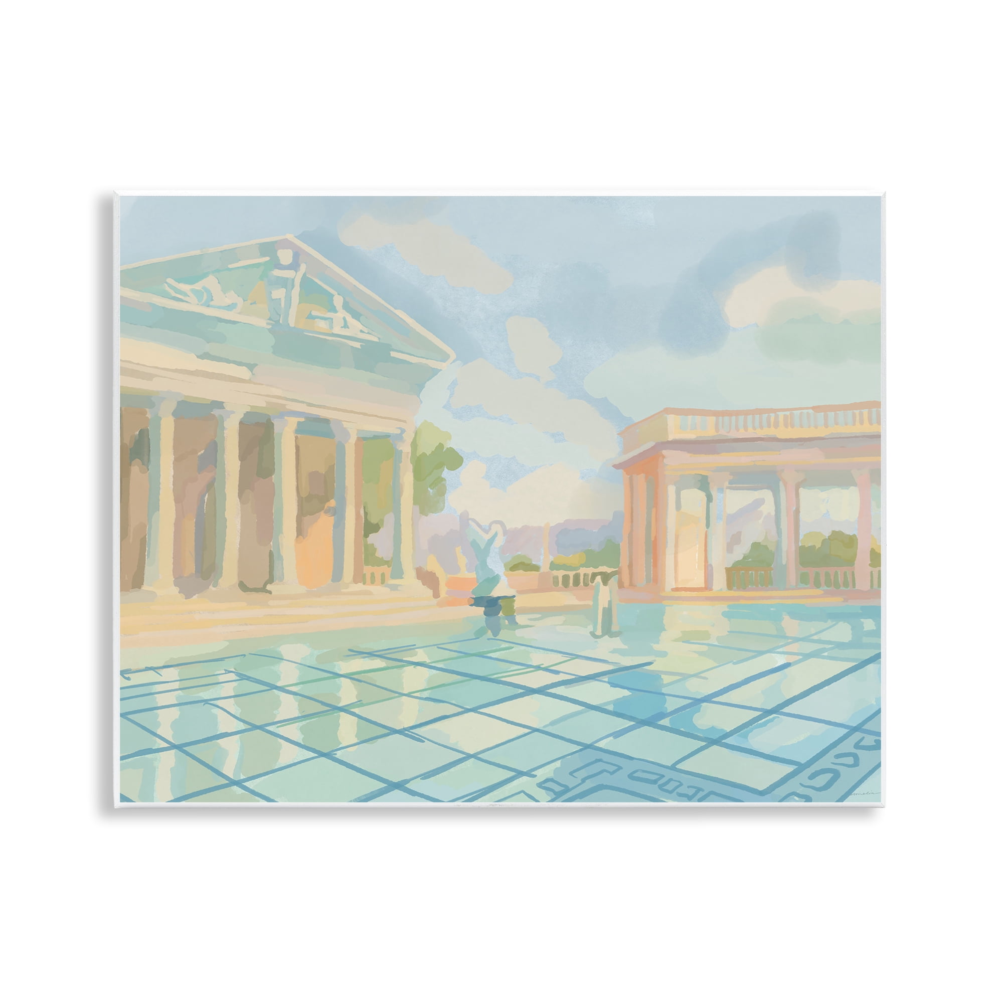 Stupell Industries Sam Simeon Architecture Wall Plaque Art, design by Amelia Noyes