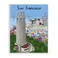 thumbnail image 1 of Stupell Industries San Francisco Landmark City Scene Colorful California Architecture Town & City Painting Unframed Art Print Wall Art, 13 x 19, 1 of 6