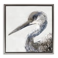 thumbnail image 1 of Stupell Industries Sand Crane Portrait Gray Framed Floater Canvas Wall Art design by Jacob Q, 18 x 18, 1 of 9
