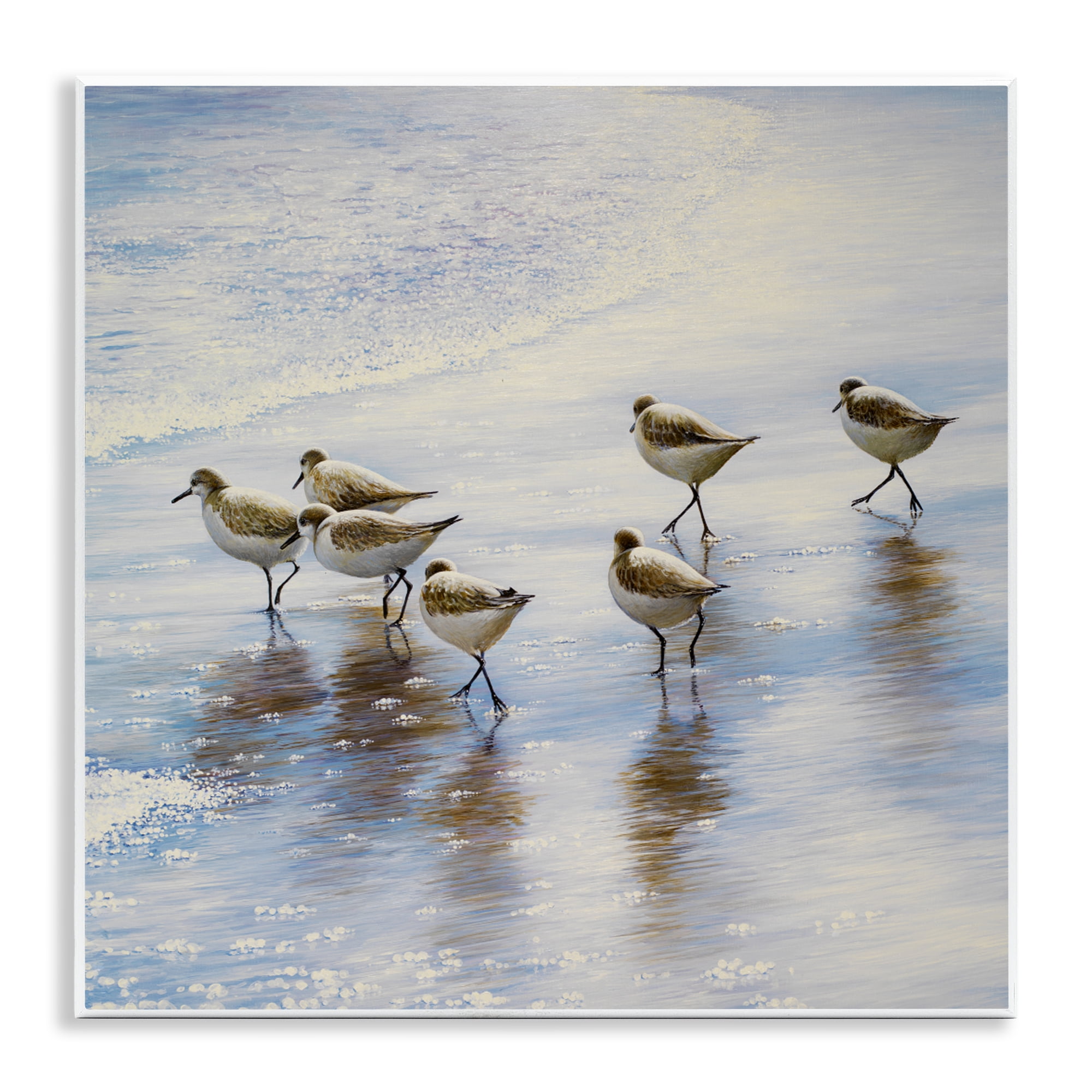 Stupell Industries Sand Dancers on Shore Wall Plaque Art, design by Bruce Nawrocke