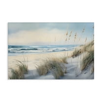 Stupell Industries Sand Dunes By Shore Canvas Wall Art design by LSR Creative Studio, 16 x 24